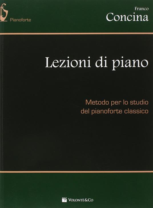Lezioni di piano - Franco Concina - copertina