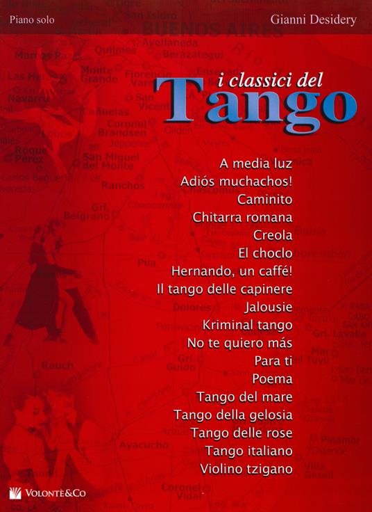 Classici del tango - Gianni Desidery - copertina