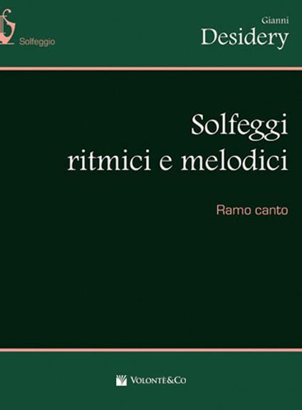 Solfeggi ritmici e melodici - Gianni Desidery - copertina
