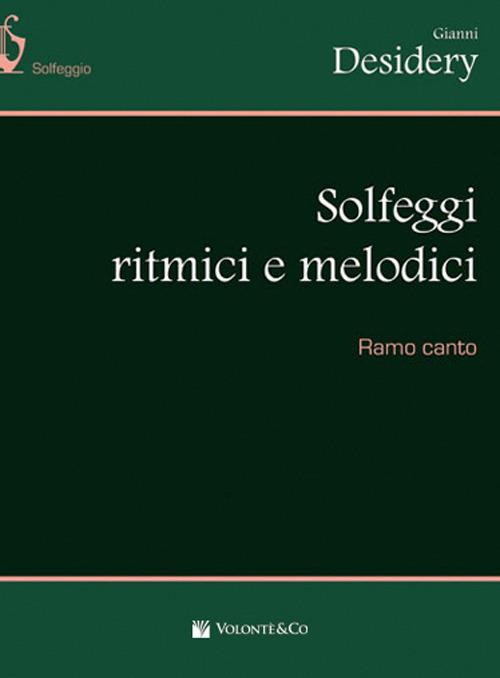 Solfeggi ritmici e melodici - Gianni Desidery - copertina