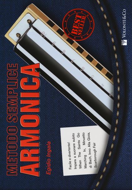 Metodo semplice armonica diatonica - Egidio Ingala - copertina