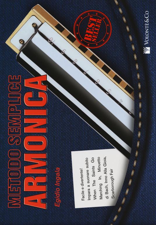 Metodo semplice armonica diatonica - Egidio Ingala - copertina