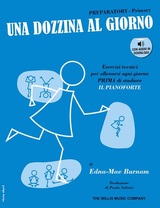  Edna-Mae Burnam. Una Dozzina Al Giorno Preparatory. Primary + Audio in Download -  Edna-Mae Burnamm - copertina