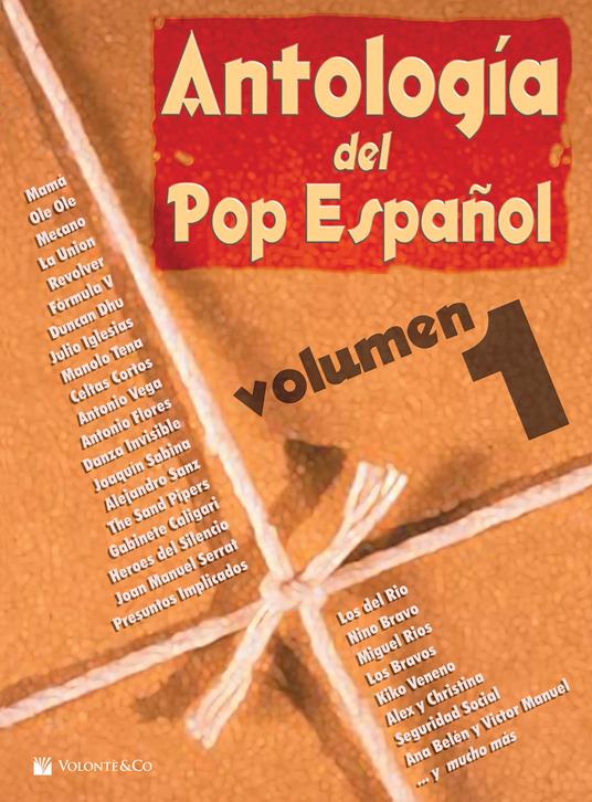 Antología del pop español. Vol. 1 - copertina
