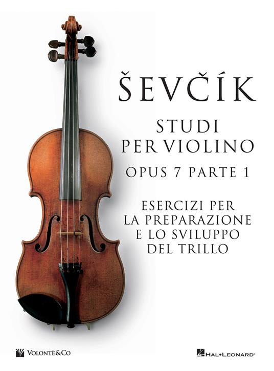 Sevcik violin studies Opus 7 Part 1. Ediz. italiana - Otakar Sevcik - copertina