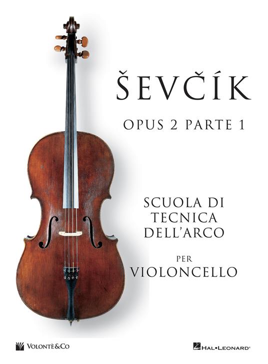 Sevcik cello studies Opus 2 Part 1. Ediz. italiana - Otakar Sevcik - copertina