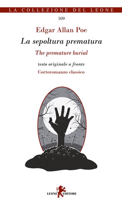 La sepoltura prematura- The premature burial. Ediz. bilingue - Edgar Allan Poe - copertina