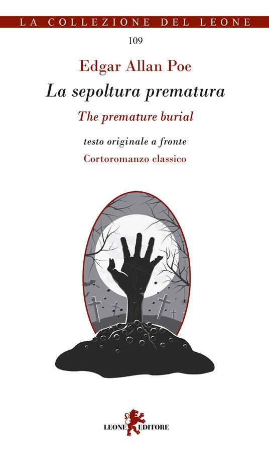 La sepoltura prematura- The premature burial. Ediz. bilingue - Edgar Allan Poe - copertina