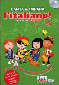Canta e impara l'italiano! Con CD Audio - Stephane Husar - copertina