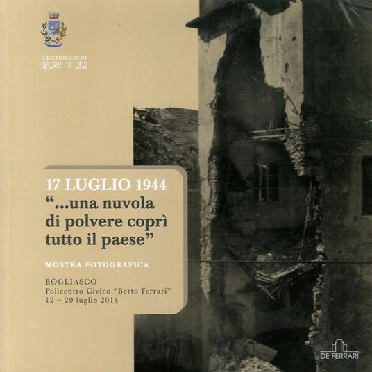 17 luglio 1994 una nuvola di polvere - copertina