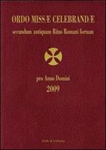 Ordo missae celebrandae secundum antiquam ritus romani 2009