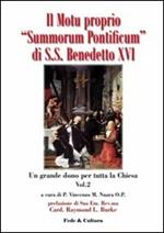 Il motu proprio Summorum Pontificum di S.S. Benedetto XVI. Un grande dono per tutta la Chiesa. Atti del Convegno (Roma, ottobre 2009). Vol. 2