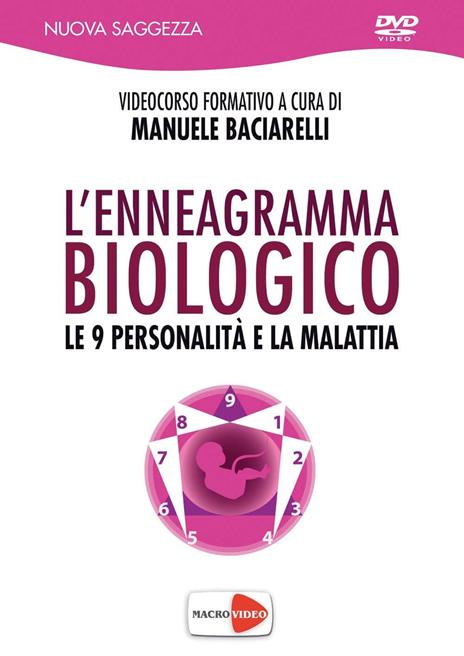 L'enneagramma biologico. Le 9 personalità e la malattia. DVD - Manuele Baciarelli - copertina