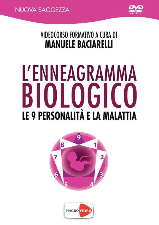 L'enneagramma biologico. Le 9 personalità e la malattia. DVD - Manuele Baciarelli - copertina