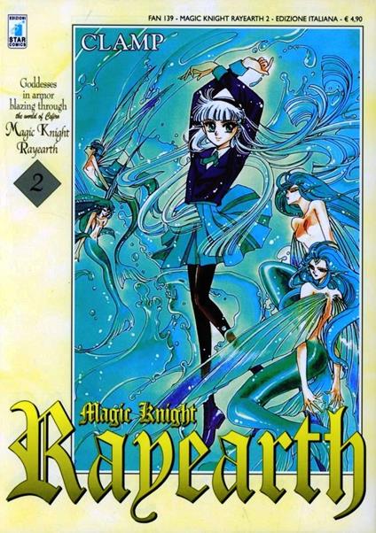 Magic knight Rayearth. Vol. 2 - Clamp - copertina