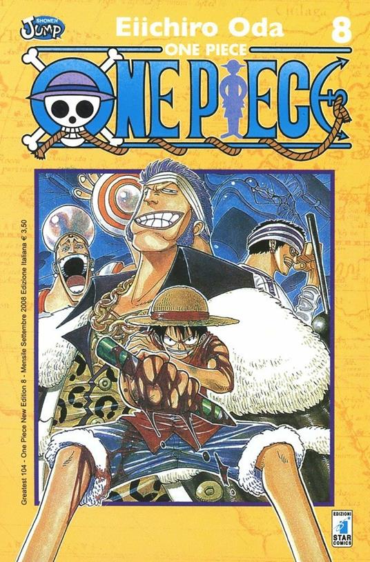 One piece. New edition. Vol. 8 - Eiichiro Oda - copertina