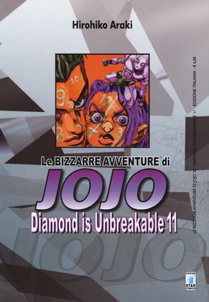 Diamond is unbreakable. Le bizzarre avventure di Jojo. Vol. 11 - Hirohiko Araki - copertina