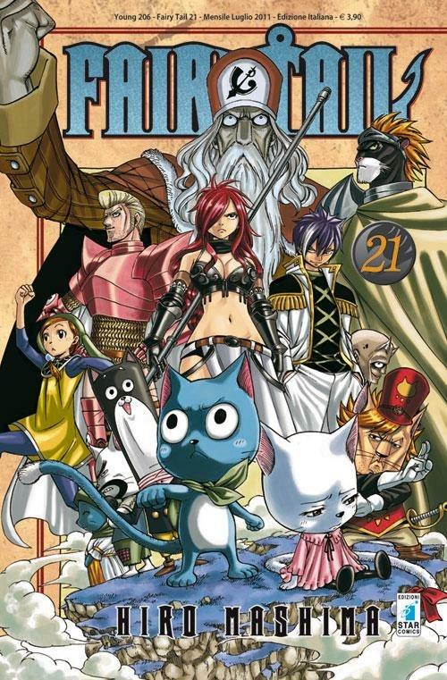 Fairy Tail. Vol. 21 - Hiro Mashima - copertina