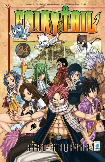 Fairy Tail. Vol. 24 - Hiro Mashima - copertina