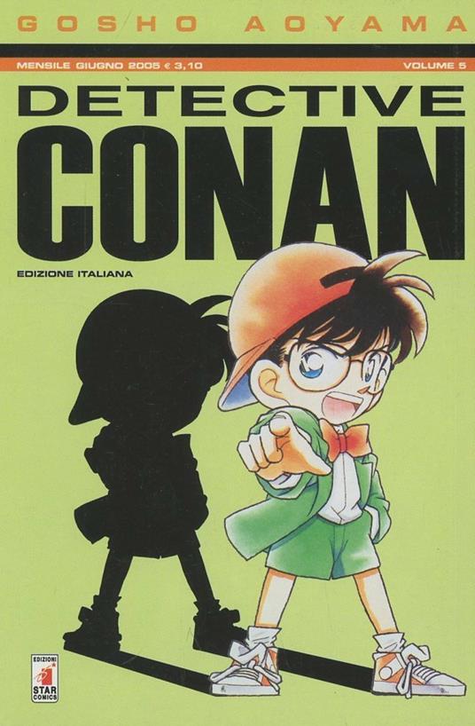Detective Conan. Vol. 5 - Gosho Aoyama - copertina