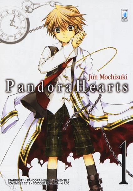 Pandora hearts. Vol. 1 - Jun Mochizuki - copertina