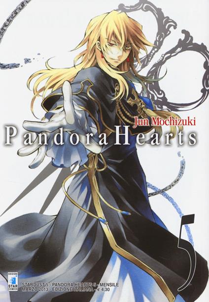 Pandora hearts. Vol. 5 - Jun Mochizuki - copertina