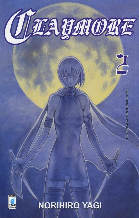 Claymore. Vol. 2 - Norihiro Yagi - copertina