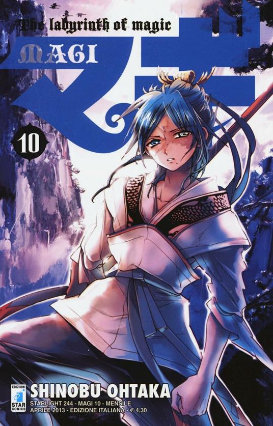 Magi. Vol. 10 - Shinobu Ohtaka - copertina