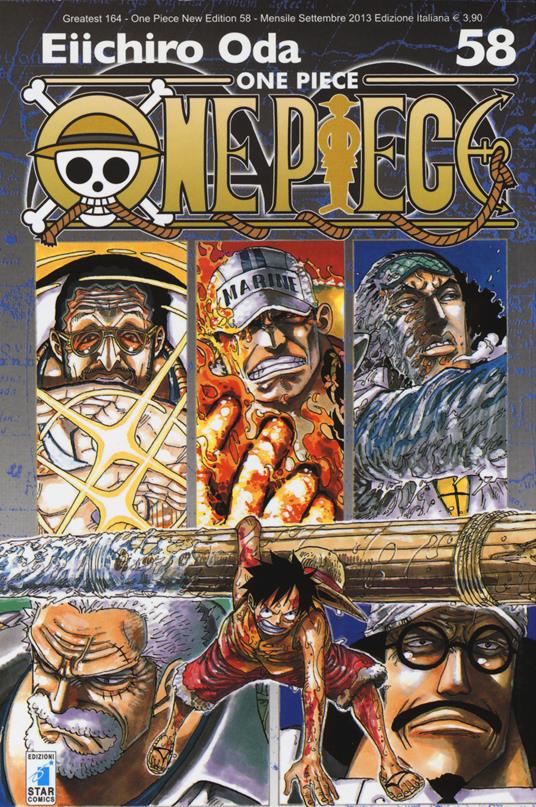 One piece. New edition. Vol. 58 - Eiichiro Oda - copertina