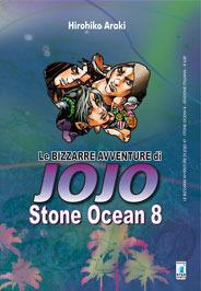 Stone Ocean. Le bizzarre avventure di Jojo. Vol. 8 - Hirohiko Araki - copertina