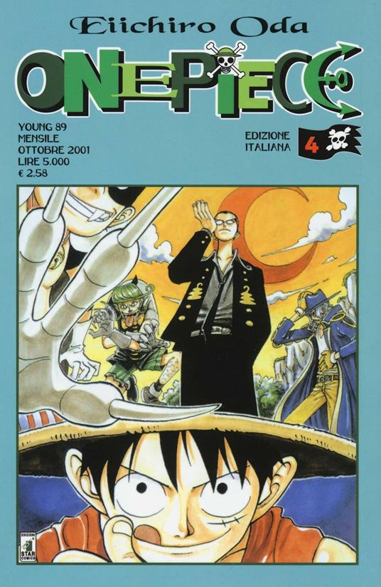 One piece. Vol. 4 - Eiichiro Oda - copertina