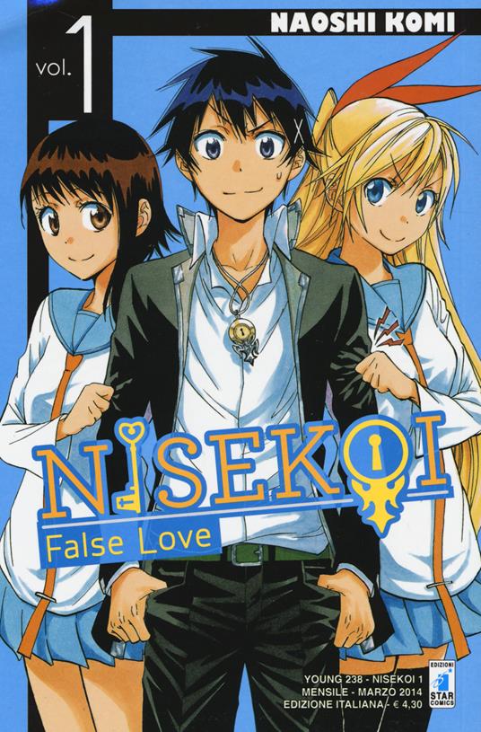 Nisekoi. False love. Vol. 1 - Naoshi Komi - copertina