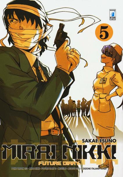 Mirai Nikki. Future diary. Vol. 5 - Esuno Sakae - copertina