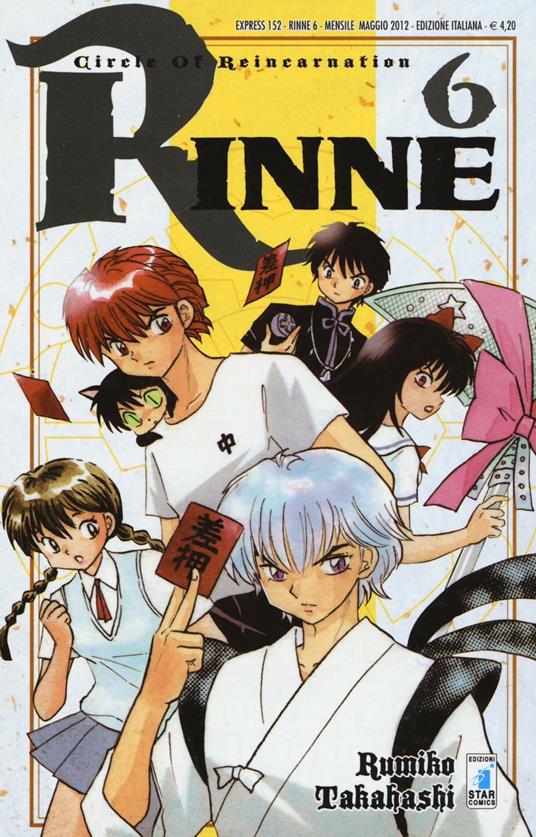 Rinne. Vol. 6 - Rumiko Takahashi - copertina