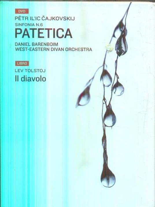 Patetica-Il diavolo. DVD. Con libro - Pëtr Ilic Cajkovskij,Lev Tolstoj - copertina