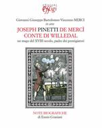 Joseph Pinetti de Mercì conte di Willedal. Un mago del XVIII secolo
