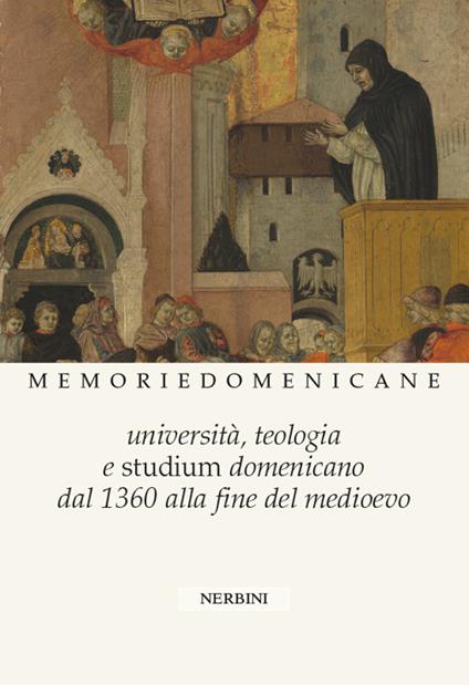 Università, Teologia e Studium domenicano dal 1360 alla fine del medioevo - copertina