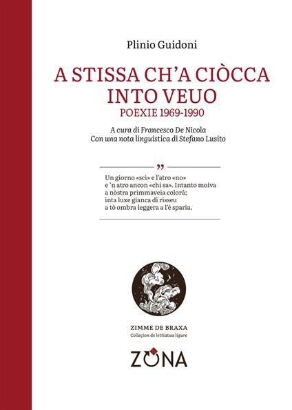 A stissa ch'a ciòcca into veuo. Poexie 1969-1990 - Plinio Guidoni - copertina