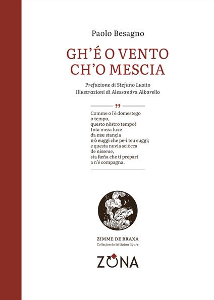Gh'é o vento ch'o mescia - Paolo Besagno - copertina