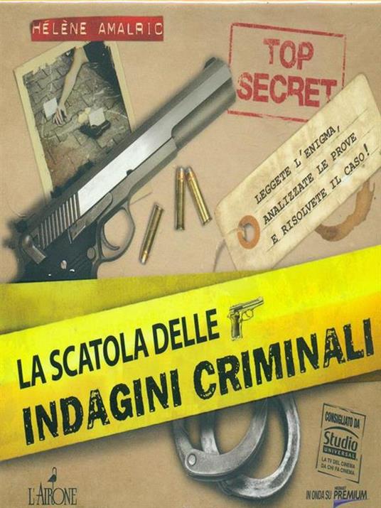 La scatola delle indagini criminali. Con Carte - Hélène Amalric - 3