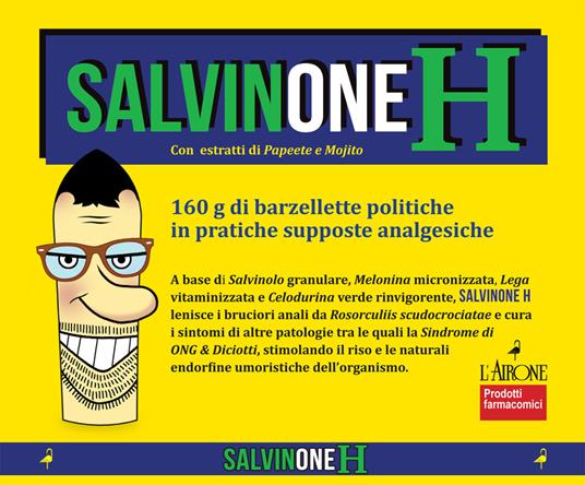 Salvinone H. Con estratti di Papeete e Mojito - copertina