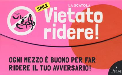 Smile. Vietato ridere. Con Carte - copertina