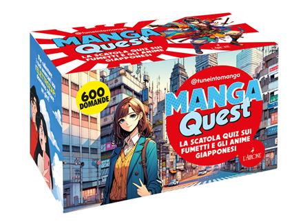 Manga quest - Tuneintomanga - copertina