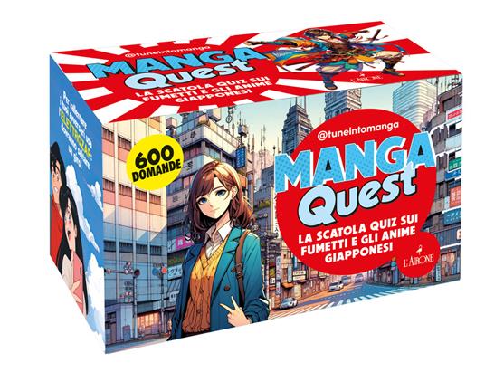 Manga quest - Tuneintomanga - copertina