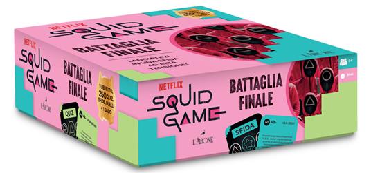 Squid game. Battaglia finale. Con dado. Con Libro - copertina