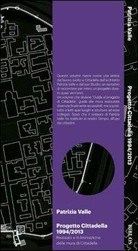 Progetto Cittadella 1994-2013. Restauro e ri-Animazione delle mura di Cittadella - Patrizia Valle - copertina