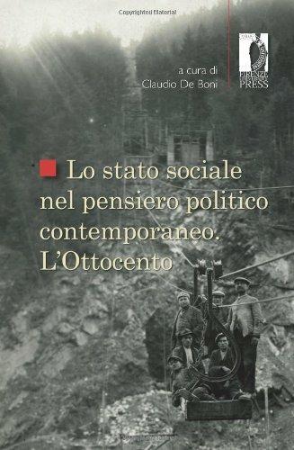 Lo stato sociale nel pensiero politico contemporaneo. L'Ottocento - copertina