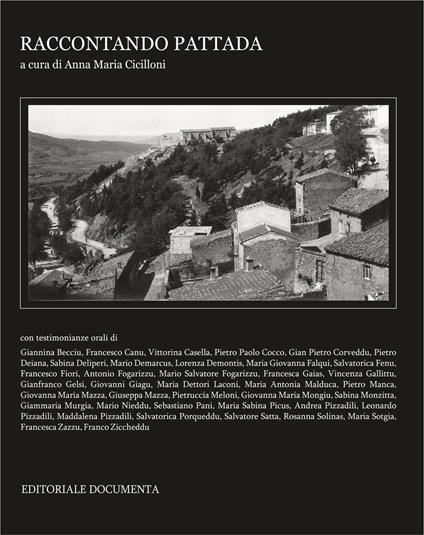 Raccontando Pattada - Anna Maria Cicilloni - copertina