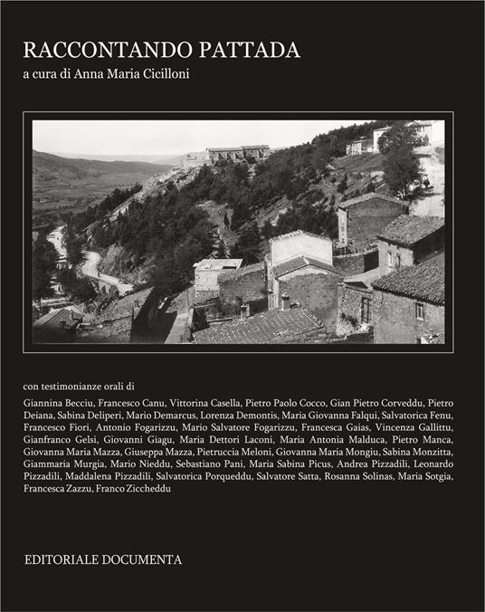 Raccontando Pattada - Anna Maria Cicilloni - copertina