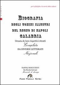 Biografia degli uomini illustri del Regno di Napoli-Calabria - copertina